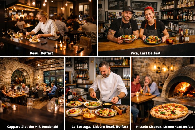 Explore Northern Ireland’s Rising Culinary Stars: Top Six Restaurants Set to Define Food Tourism in 2026