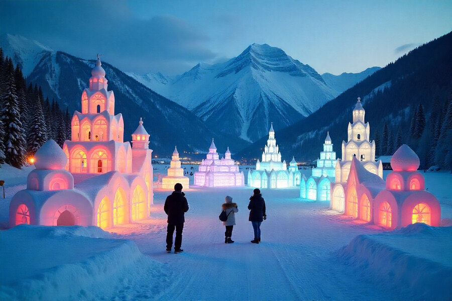 中国冬日仙境以其雪景美景和独特冰雪节景点吸引泰国、越南、马来西亚、新加坡游客