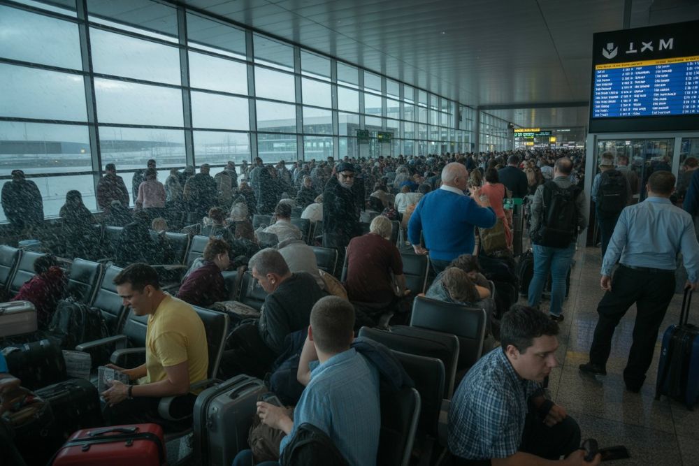 UK Amid Severe Travel Disarray as British, American, BA CityFlyer, Emerald, Air Canada and Other Airlines Cancel 81 and Delay 213 New Flights Disrupting London, Manchester, Birmingham, Belfast and More