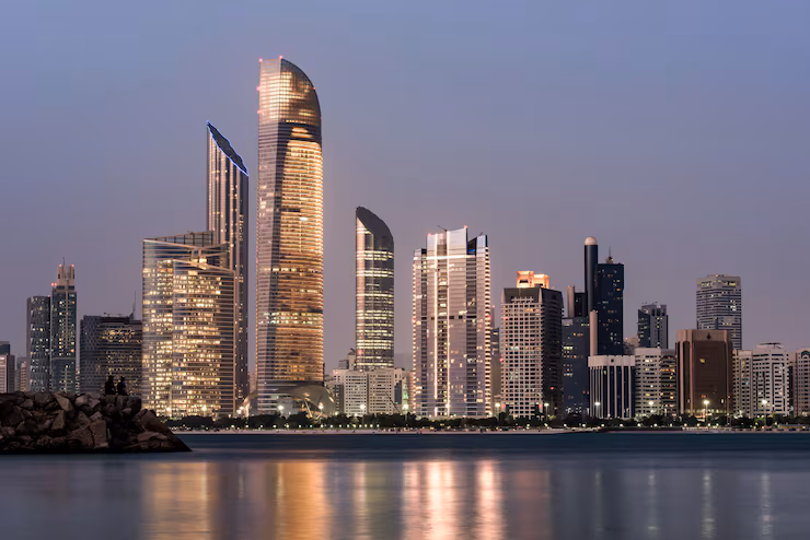 Abu-dhabi-seascape-with-skyscrapers_181624-11582 2 - travel and tour world