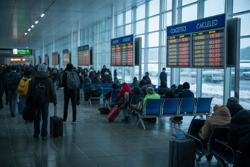 France Joins UK, Netherlands, Germany, Belgium and Other Countries in the Aftermath of Storm Goretti – A Travel Nightmare Unfolds with Cancelled Flights, Stranded Passengers, and a Record Rebooking Surge!
