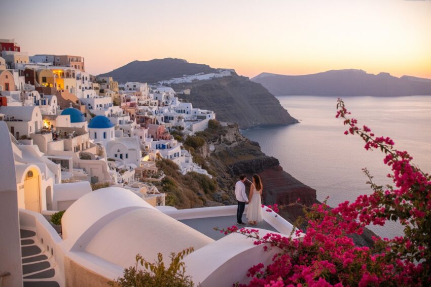 Santorini, greece is the perfect valentine's day destination for 2026 : romantic resorts, luxury spas, stunning views and more - travel and tour world Santorini, greece is the perfect valentine's day destination for 2026 : romantic resorts, luxury spas, stunning views and more