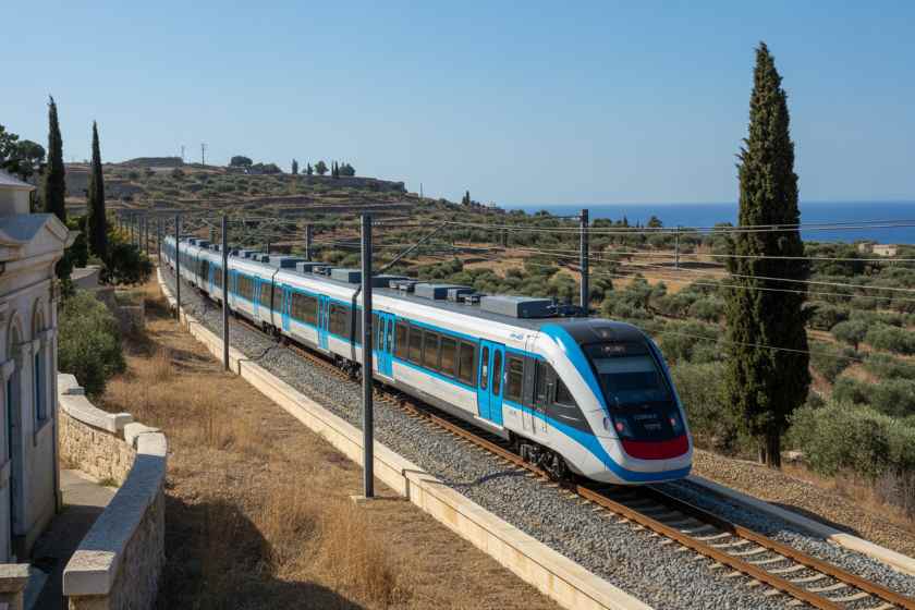 Greek Train Front New Intercity Trains Will Make Mainland Greece Easier to Explore for ...