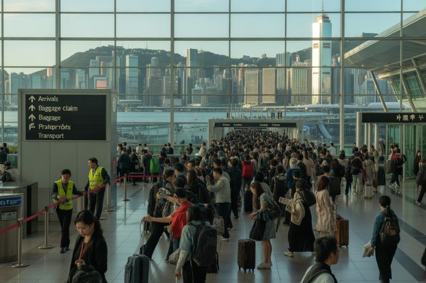 New year brings more than nine lakh visitors to hong kong and shenzhen