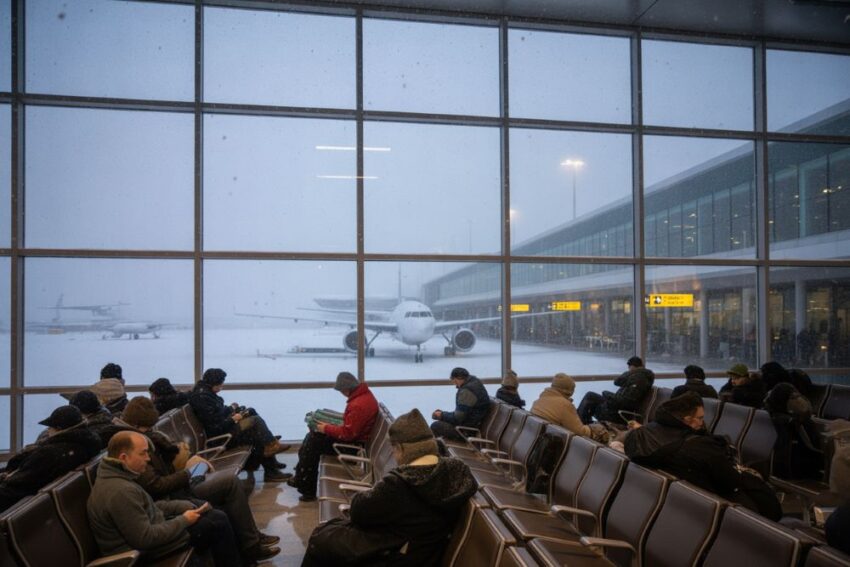 Toronto’s Winter Storm Chaos Strands Passengers as Heavy Snow Disrupts ...