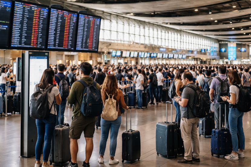 Travel Chaos at Santiago’s Comodoro Arturo Merino Benítez Airport, 34 Flight Delays and 2 Cancellations Affect LATAM, American Airlines, and Aerolíneas Argentinas Flights from Buenos Aires, São Paulo, and Lima