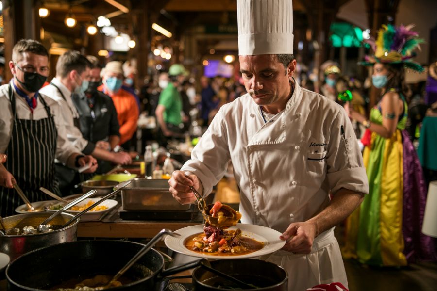 Culinary Challenge At Salt Fork Arts And Crafts Festival Boosts Ohio Tourism With Local Chefs And Mardi Gras Fun