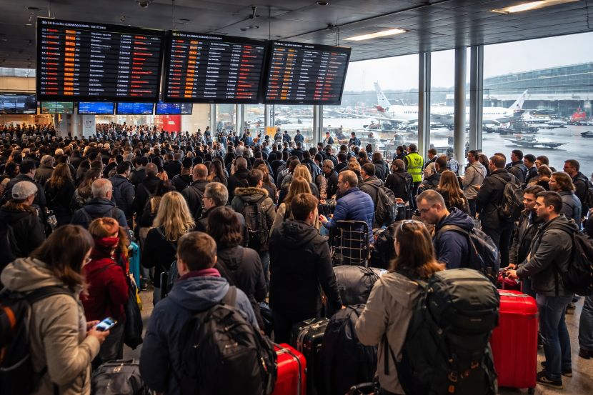 Travel Chaos Hits France as Air France, EasyJet, and Lufthansa Cancel 75 Flights and 262 Delay Amid Severe Winter Storm Disrupting Routes to Paris, Marseille, and major US Cities