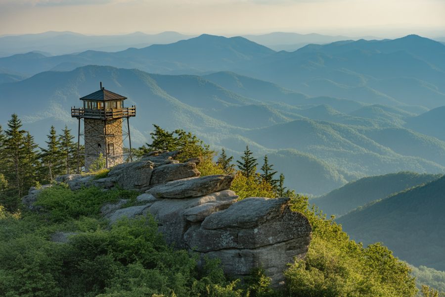 Mount Cammerer Lookout Tower Hike: A Hidden Gem In Cosby, Tennessee, Offering Breathtaking Views Of The Smoky Mountains