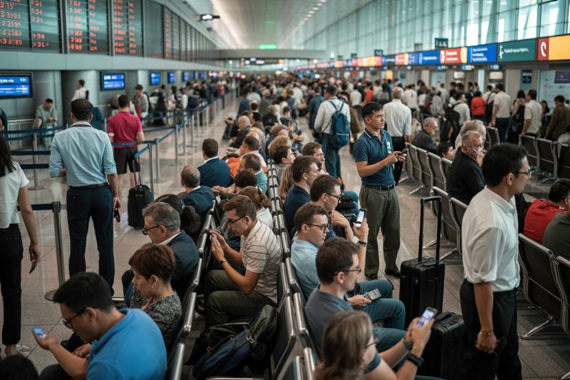 Over 70 flights delayed and 1 cancelled at South Africa's OR Tambo, Cape Town, and King Shaka airports, causing major disruptions for travelers across the country.