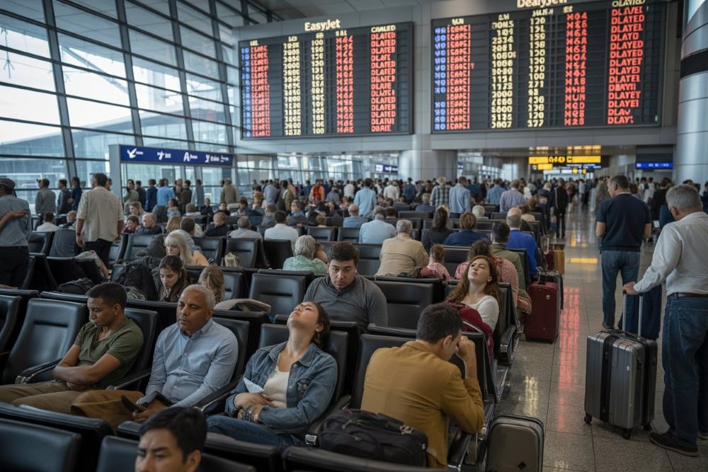 Massive Travel Disruptions Around Europe Today as France, Spain, Norway, Netherlands, UK Record Over 50 Cancellations and 1,308 Delays, Affecting EasyJet, KLM, SAS, British and Other Airlines at Paris, Madrid, Oslo, Amsterdam, London and More