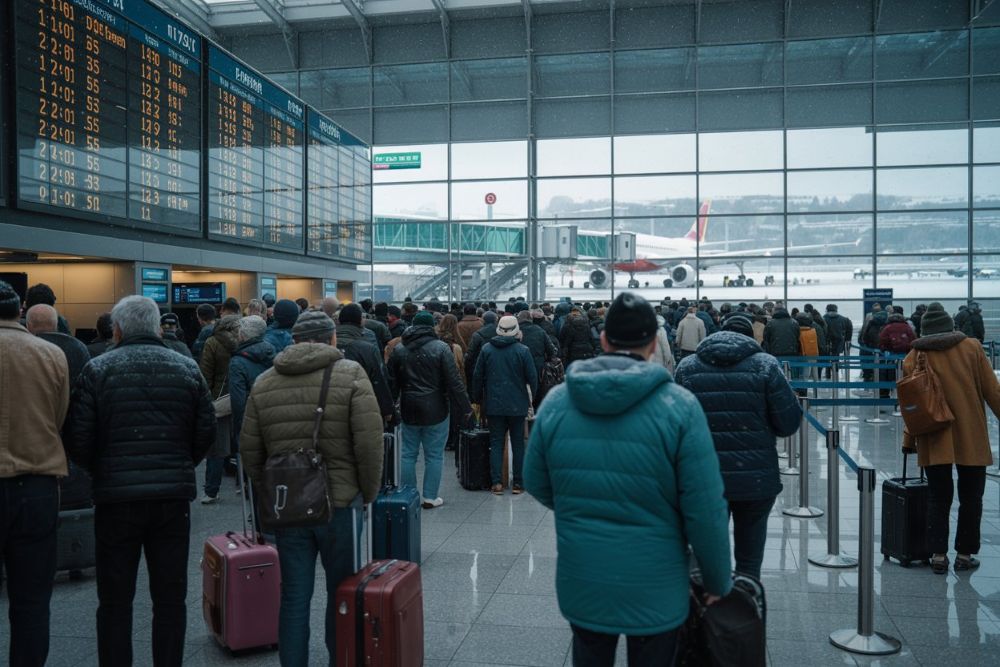 Travel Chaos in Europe as Spain, Portugal, France, Russia, Ireland, Switzerland Cancel 51 Flights and Delay 599 More Affecting SATA Air Açores, Iberia, Sunrise, Swiss, Austrian and More Airlines at Madrid, Lisbon, Paris, Vnukovo, Dublin, Zurich and Others