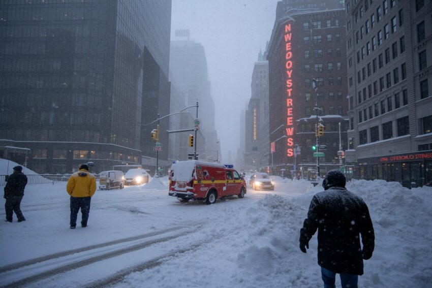 East Coast braces for up to 2 feet of snow and severe blizzard conditions. Cities like New York and Boston prepare for life-threatening weather and travel chaos.

