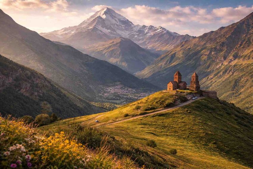 Image of kazbegi, georgia