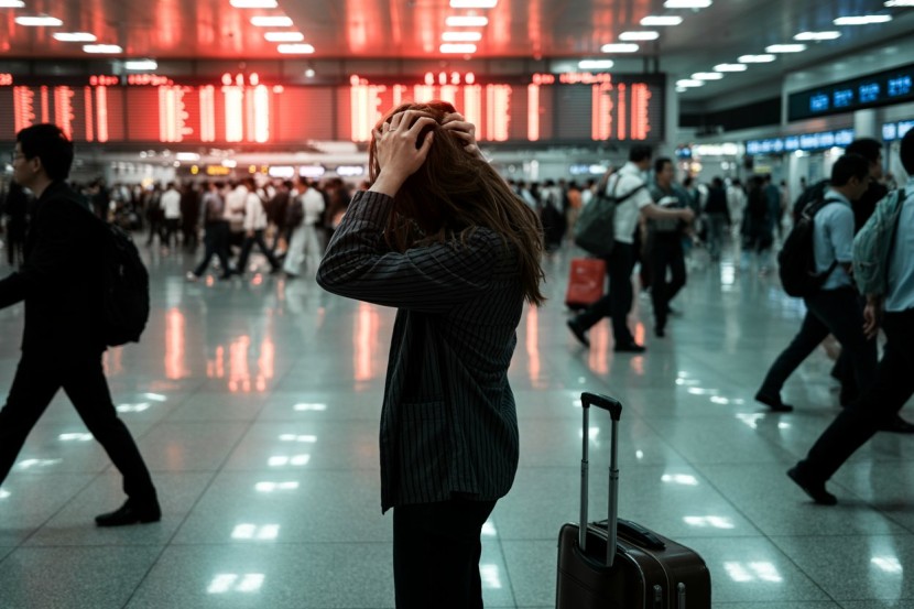 泰国、韩国、马来西亚、印度、香港、印度尼西亚、卡塔尔和阿联酋取消 588 架航班并延误 2071 架航班，导致亚洲航空、泰国航空、国泰航空、靛蓝航空以及首尔、加尔各答、曼谷等地的航班受到影响，数千名乘客今天在亚洲各地滞留