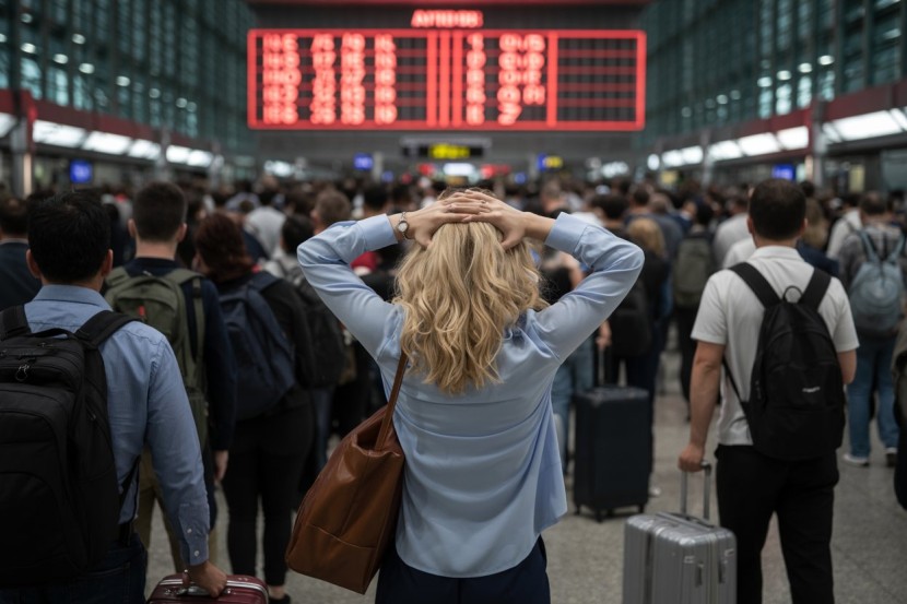 Thousands Of Passengers Stranded Around Middle East Today As UAE, Saudi Arabia, T&uuml;rkiye, Egypt, Qatar, Kuwait, And Bahrain Cancel 1222 And Delay 746 Flights, Grounding Qatar Airways, FlyDubai, Emirates, Etihad, Saudia, And Other Airlines In Dubai, Riyadh, Doha, Cairo, Kuwait City, Istanbul And More