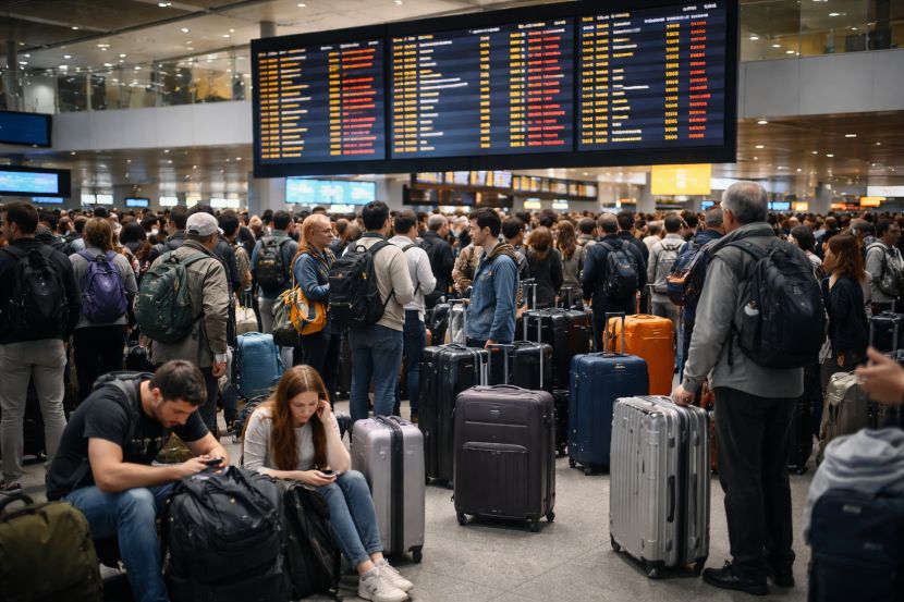 Travellers Left Grounded at Charles de Gaulle as El Al, Qatar Airways, Emirates, and Air France Disrupt Flights, Cancelling 15 and Causing 96 Delays to New York, Dubai, Tokyo, and More