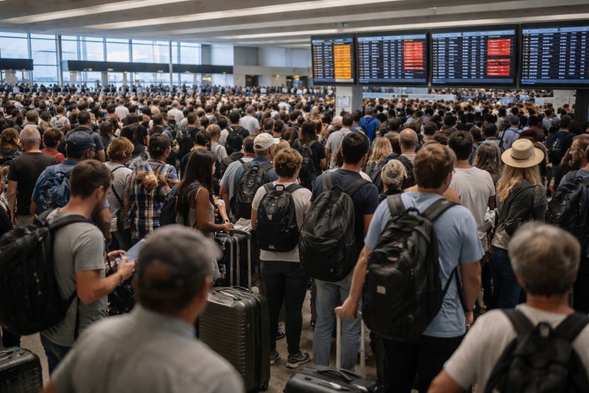 Thousands of Travellers Grounded at Chicago O'Hare International Airport as American Airlines, United, SkyWest and Envoy Air Flights Face Massive 994 Delays and 227 Cancellations in New York, Los Angeles, Dallas and Major US cities