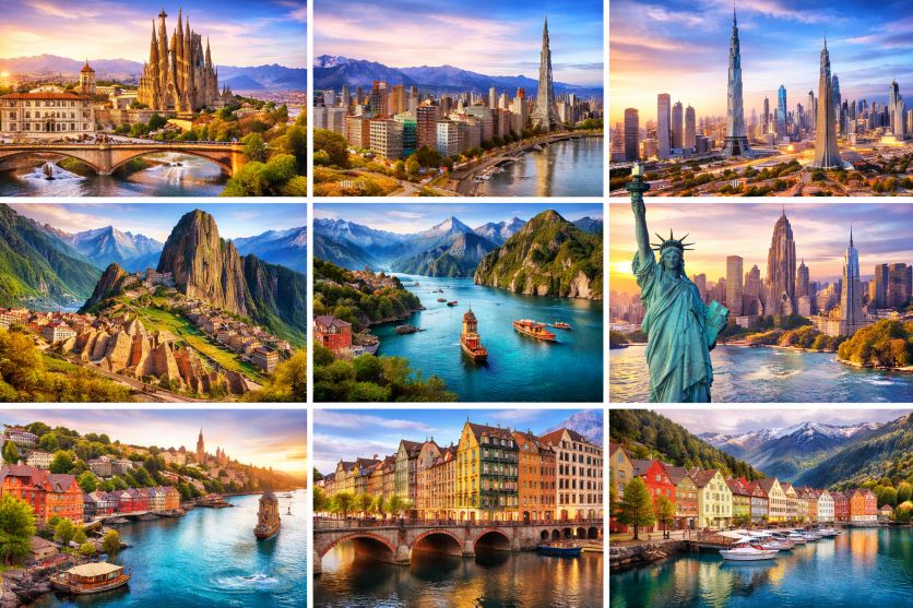 The Future Of Travel Is Here: usa Unites With Canada, Brazil, Italy, France, Peru, Argentina, Netherlands, And More In Leading The Global Tourism Scene With Iconic Cities And Wild Landscapes And A Myriad Of Experiences