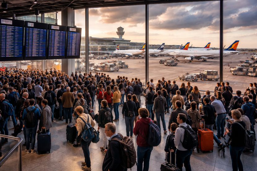 Travel Chaos Across Germany as Lufthansa, Eurowings and Other Airlines Face 150 Delays and 12 Cancellations, Disrupting Flights to Berlin, Munich, London, and Paris 