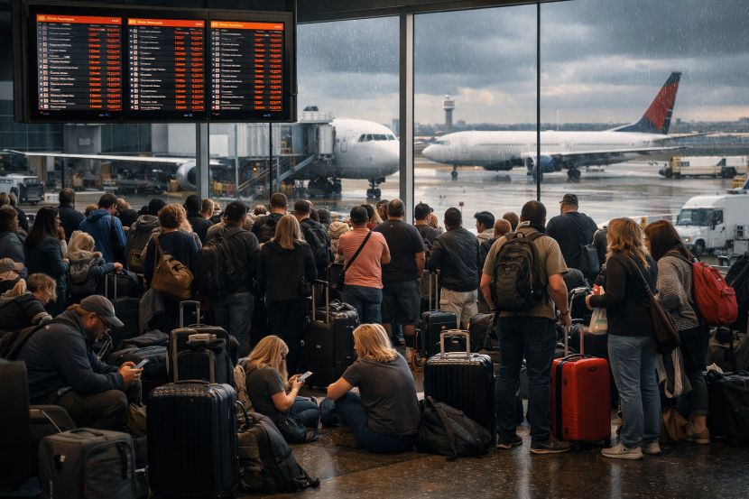 Travel Turmoil Strikes Seattle-Tacoma International as Alaska Airlines, Qatar Airways, Delta, and British Airways Face 130 Delays and 8 Cancellations Impacting Flights to Seattle, Los Angeles, New York, London and Other US cities