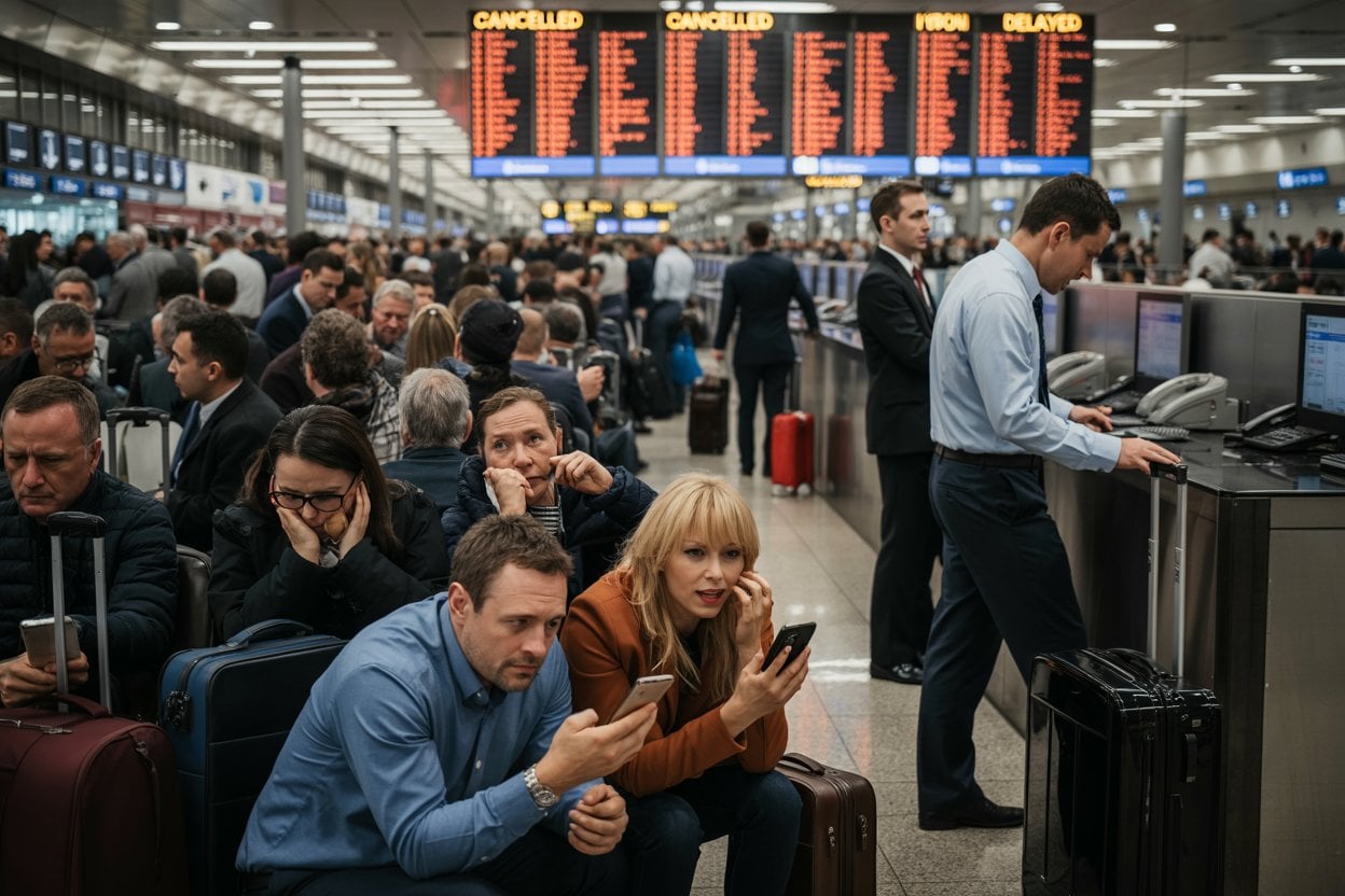 Hundreds Of Travelers Affected At Seattle-tacoma International Airport As 193 Flights Are Delayed And 71 Canceled, Disrupting Travel For Passengers Heading To Destinations Including Los Angeles, San Francisco, New York, And Vancouver