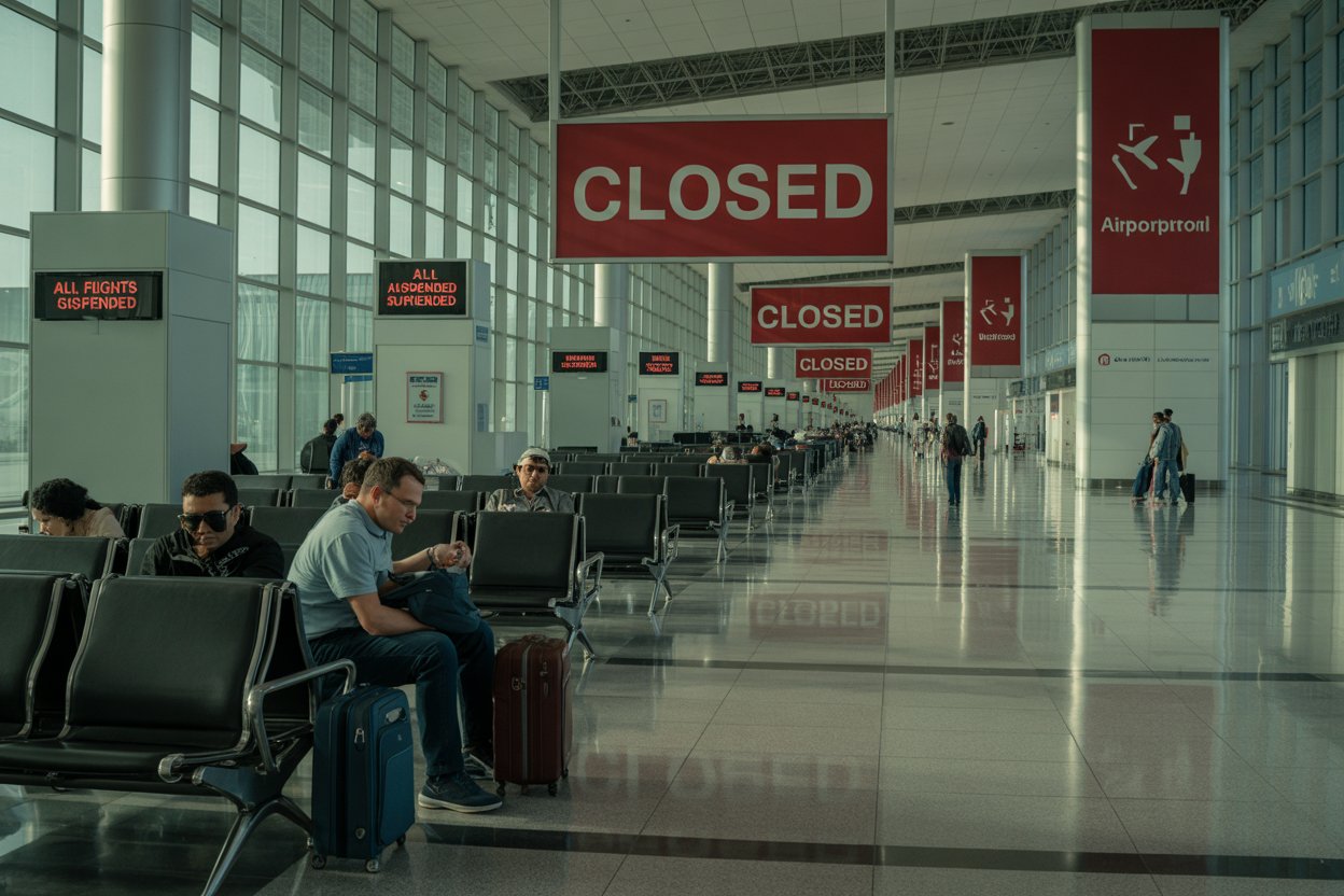 UAE Joins Qatar, Kuwait, Saudi Arabia, Bahrain, Jordan, Syria, Lebanon, and More Nations in Middle East in Suspending All Scheduled Flights from Dubai, Doha, Riyadh, Damascus, Beirut, and Other Hubs A