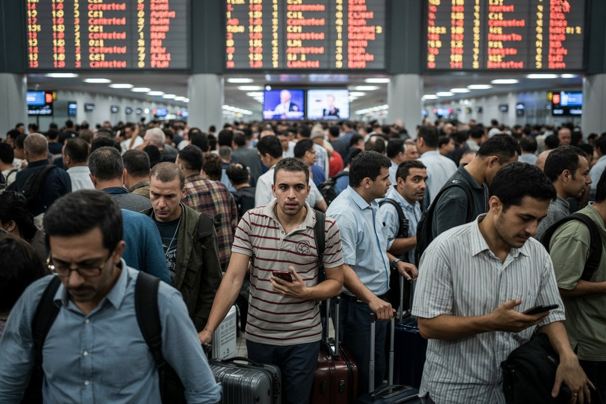 Hundreds Of Travelers Stranded At San Juan’s Luis Muñoz Marín Airport In Puerto Rico As 105 Flights Are Delayed And 15 Canceled, Disrupting Plans For Passengers Heading To Miami, New York, Orlando, And Philadelphia