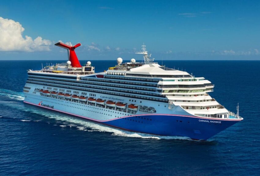 Image of carnival radiance cruise ship