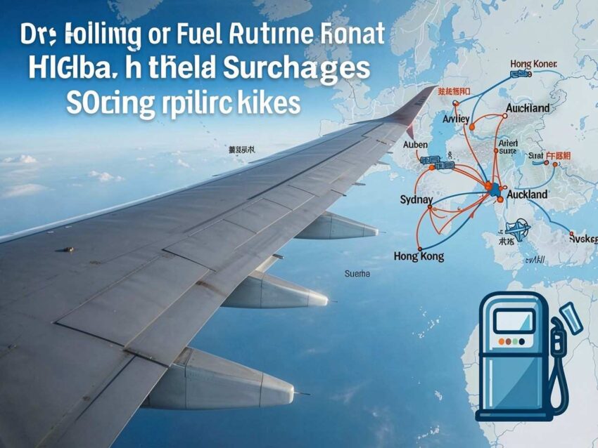 Cathy-pacific - travel and tour world Cathay pacific, qantas, and air new zealand are set to implement drastic increases in fuel surcharges starting from march 18, 2026, as the aviation industry grapples with skyrocketing jet fuel prices.