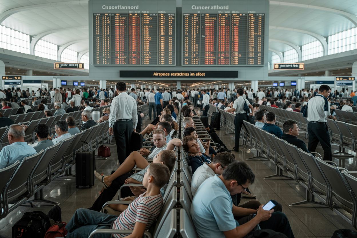 Thousands Of Passengers Stranded At Dubai International Airport, As Flydubai, Emirates, Indigo, Air India, Qatar, British Airways, Air France, Sunexpress And Others Face 290 Cancellations And 158 Delays, Severely Jolting Travel Across Middle East And Beyond