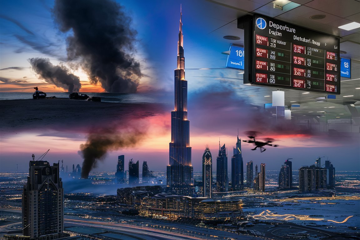 World’s Tallest Skyscraper, 830m Emaar Property Burj Khalifa Miraculously Saved After Reported Iranian Drone or Missile Activity Near Dubai Downtown: Sudden Jolt Shakes UAE Travel and Tourism Amid US–Israel Strikes and Iran in An All Out West Asia War