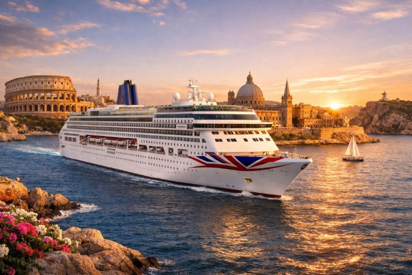 P&o&rsquo;s aurora nineteen-night mediterranean cruise: discover western mediterranean capitals and hidden gems