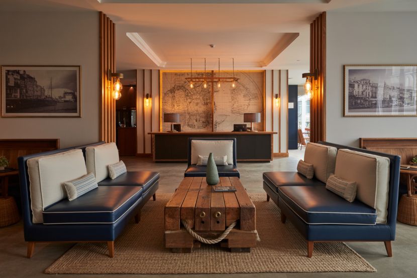 The interior of a tapestry collection hotel, blending modern luxury with local culture