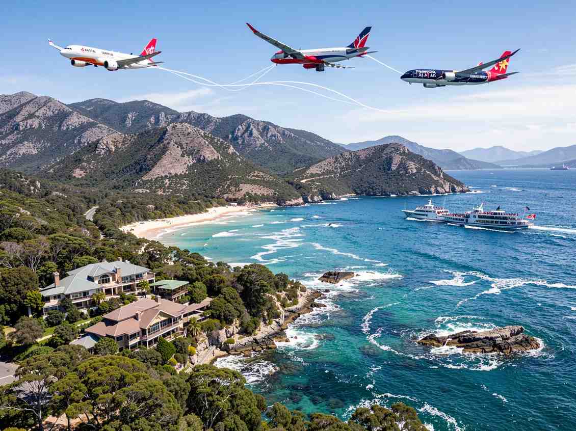 Usa, Uk, Singapore, New Zealand, China, Germany, Canada, Japan Travelers Rush To Tasmania As Qantas, Virgin Australia And Jetstar Routes Fuel Tourism Boom While Dragonfly Inn And Pennicott Wilderness Journeys Win Big At Australian Tourism Awards