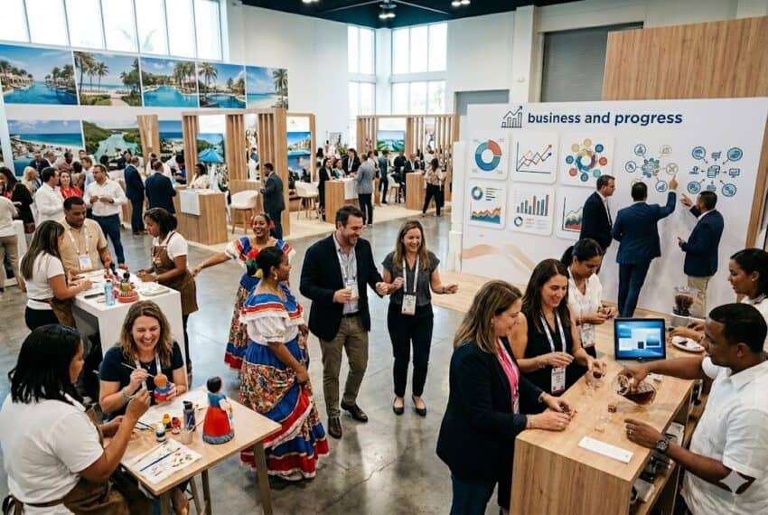Travel & tour world at dominican republic trade show - travel and tour world Trade show event in dominican republic