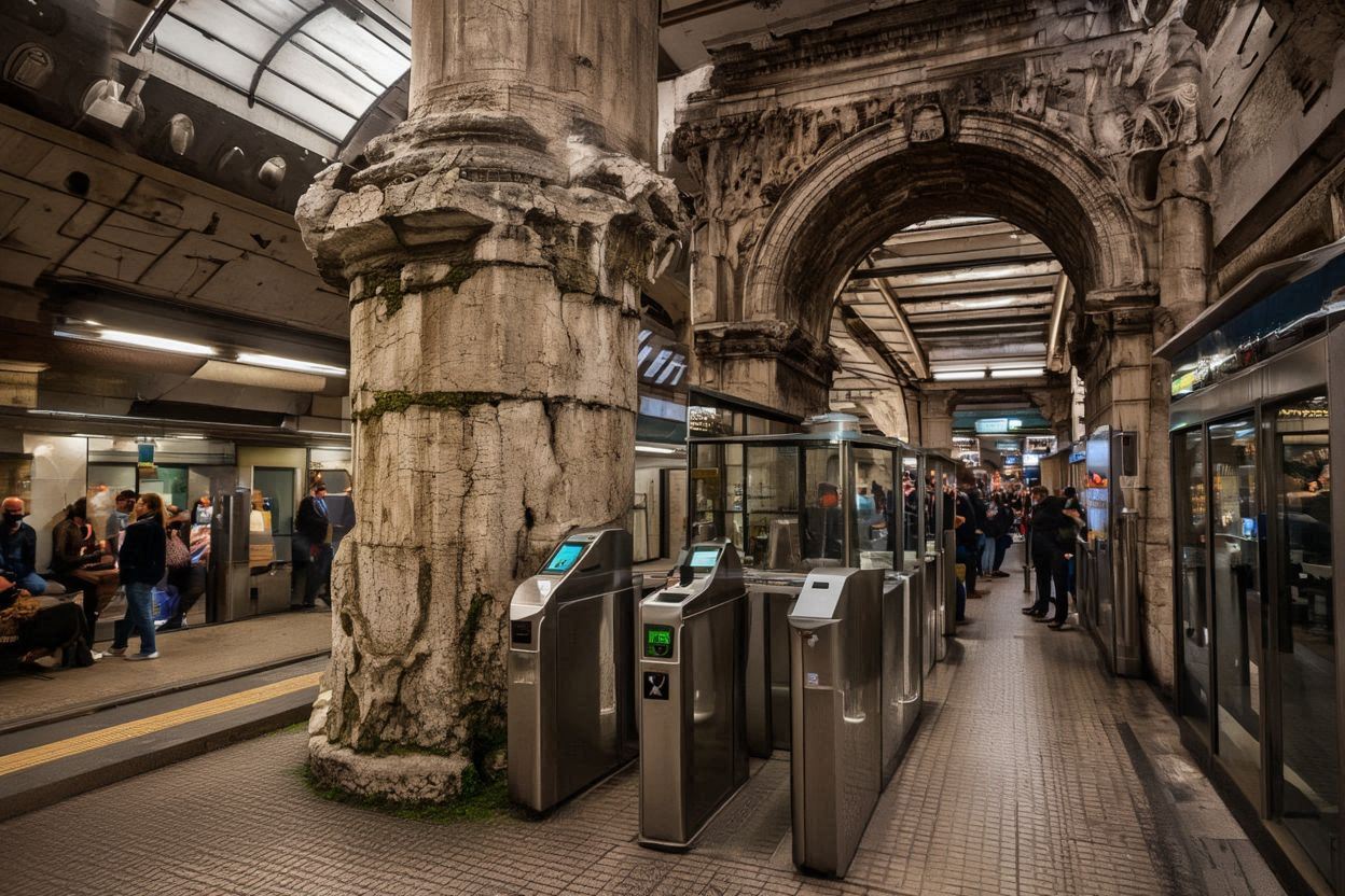 Italy and Europe: Ancient Rome’s New Metro Stop Attraction-Everything ...