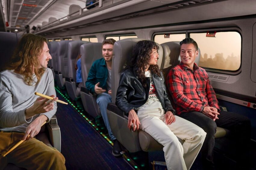 Us rail boom begins as amtrak unveils new long-distance train fleet plan to transform overnight travel
