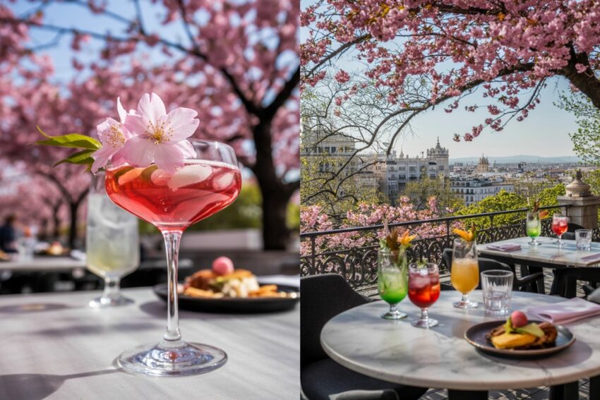 Spain and madrid travel guide — latest sakura season at isa restaurant & cocktail bar in spain’s capital
