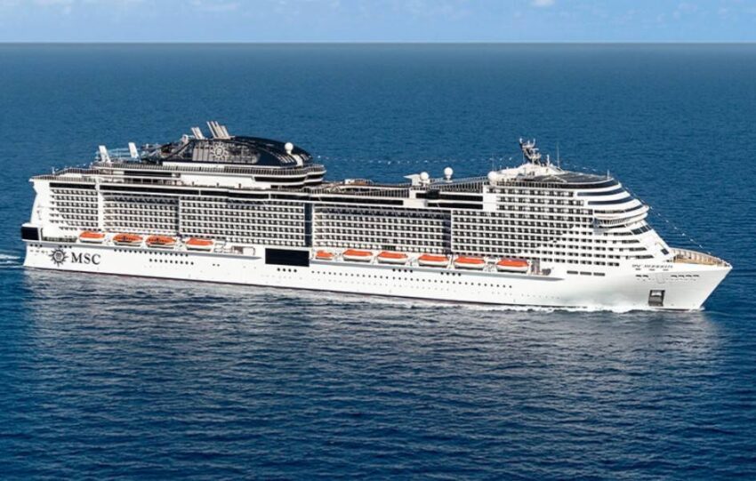 Image of msc meraviglia cruise ship
