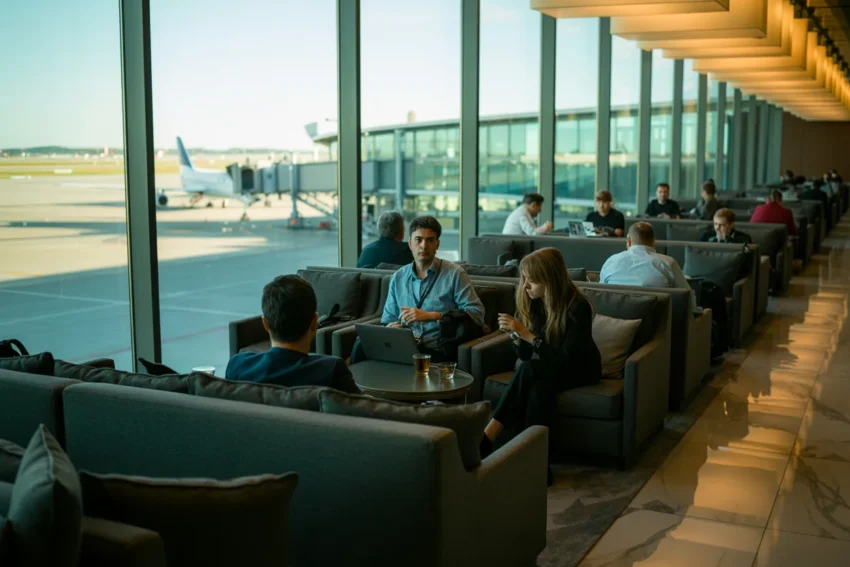 Airport lounge