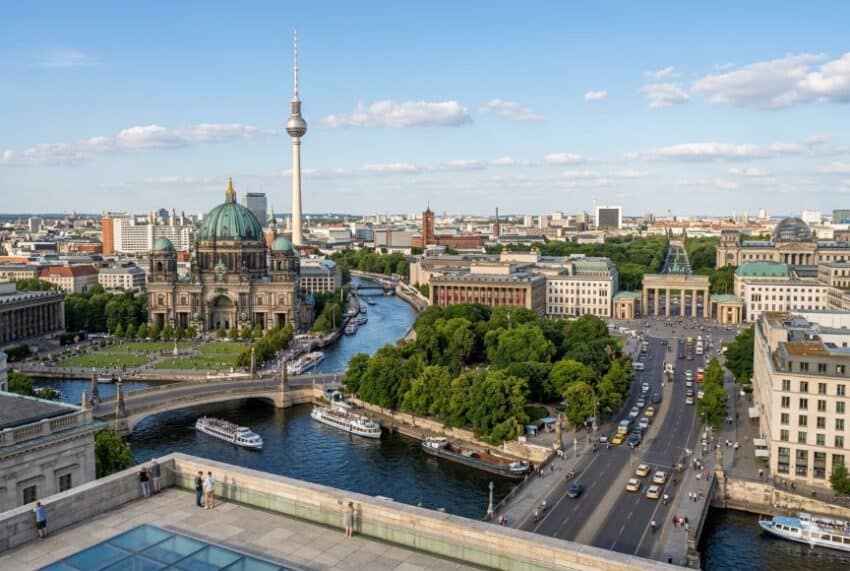 Germany_berlin cityscape - travel and tour world Berlin