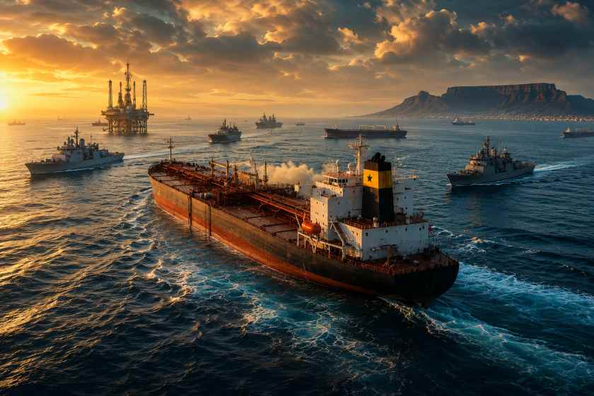 Ships in sea