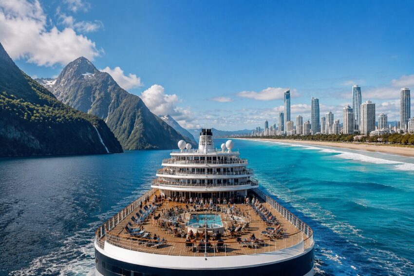 Celebrity cruises launches ten to twenty one day luxury journey through stunning landscapes vibrant cities pristine beaches exclusive shore excursions and safe onboard experiences across new zealand and australia