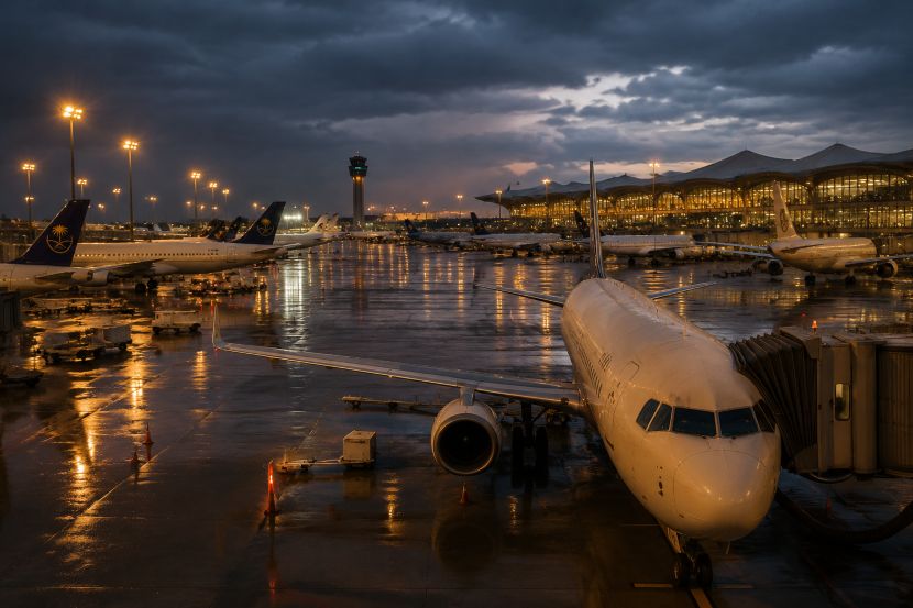 King abdulaziz international - travel and tour world Travel disruption hits king abdulaziz international airport affecting jeddah, riyadh, and dammam as saudia, emirates, air india, flyadeal, and flynas face 66 flight delays and 2 cancellations