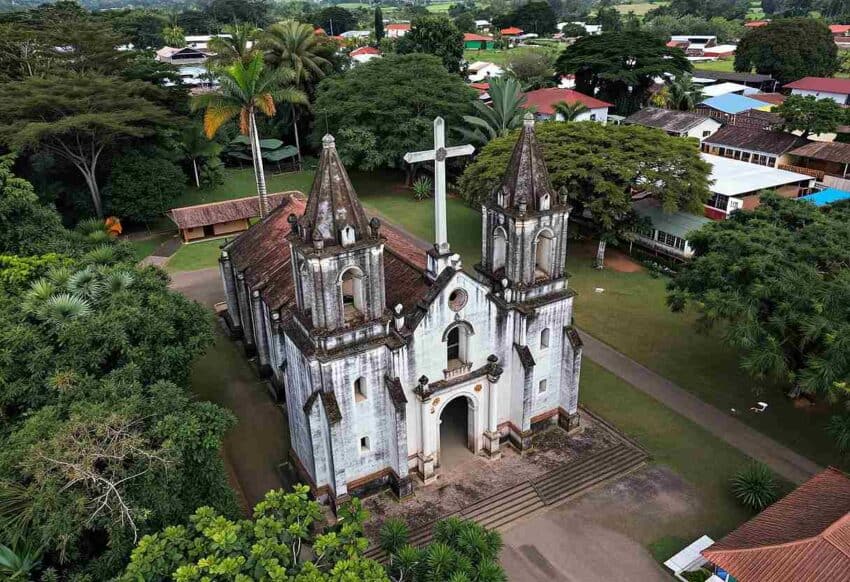 Travel and tour world - travel and tour world Ancient tocolana church ruins and evangelization cross in lal-lo, cagayan.