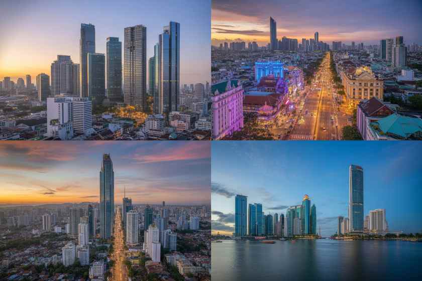 Asian cities