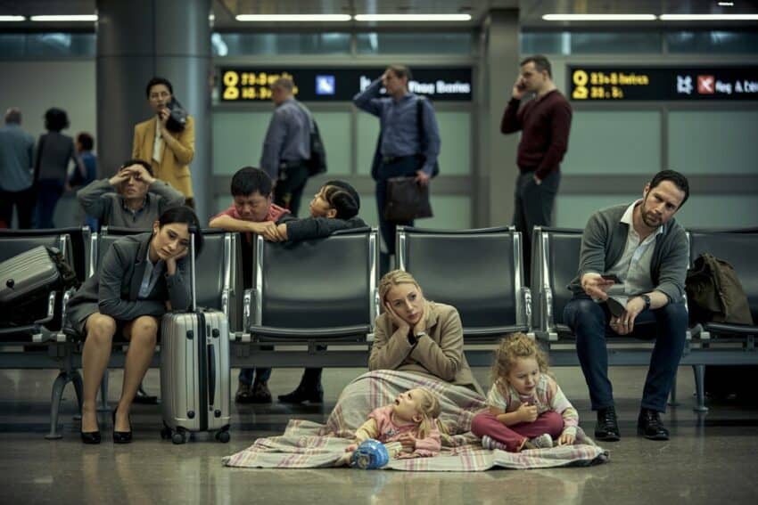 Travelers waiting at boston logan airport - travel and tour world Boston logan airport faces 253 delays and 8 cancellations as faa alerts and weather disruptions impact domestic and international travel.