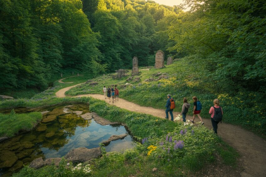 Ukraine launches the power of seven springs eco-trail in letichiv to boost nature tourism, offering scenic views, cultural history, and sustainable travel experiences in two thousand and twenty-six