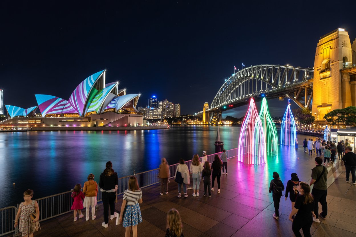 Australia Vivid Sydney Two Thousand Twenty Six Returns from May Twenty ...